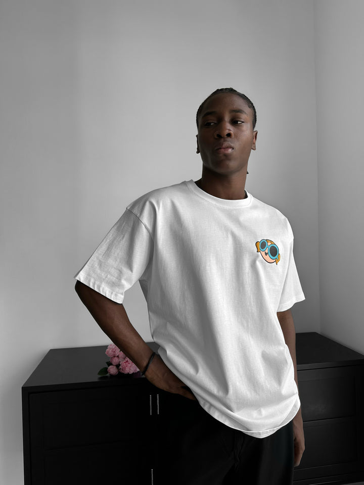 Oversize Comic T-Shirt - Ecru