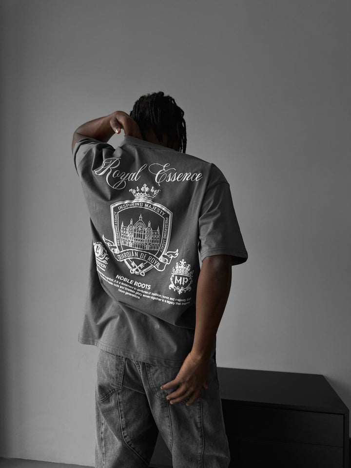 Oversize Royale Essence T-Shirt - Anthracite