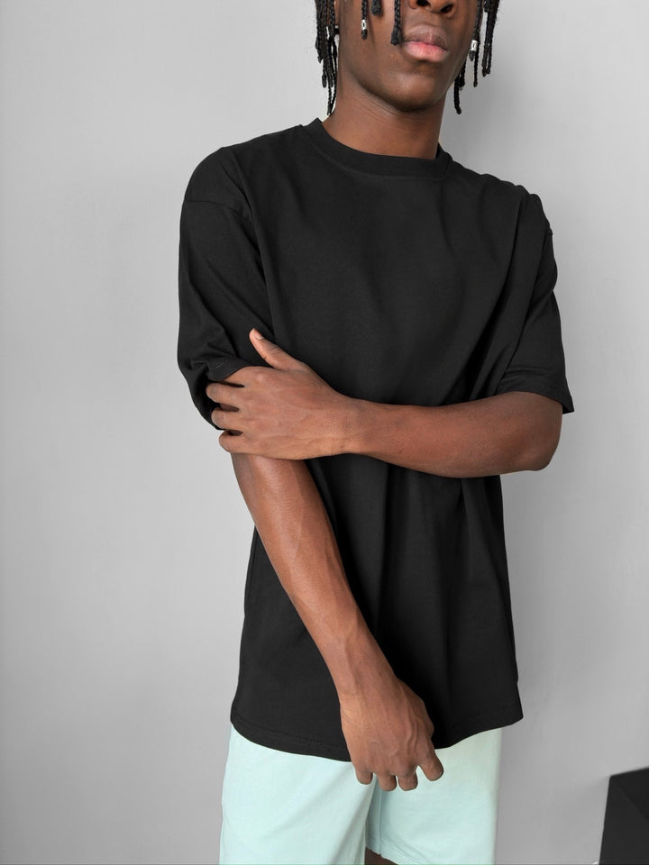 Oversize Basic T-Shirt - Black