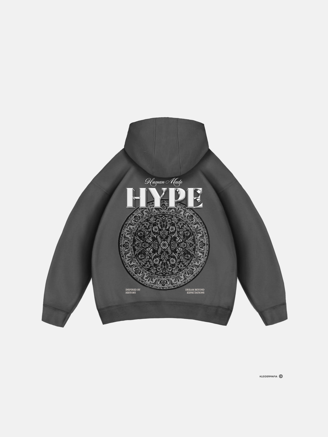 Oversize Hype Hoodie - Anthracite