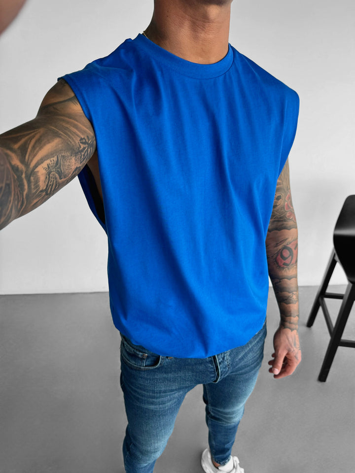 Oversize Basic Tanktop - Saks