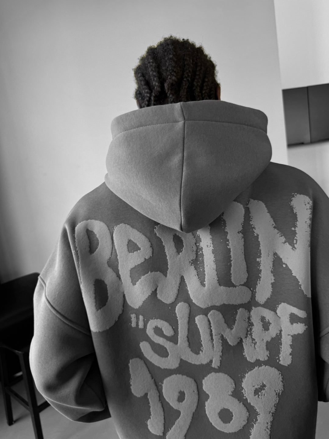 Oversize Berlin "Sumpf" Hoodie - Anthracite