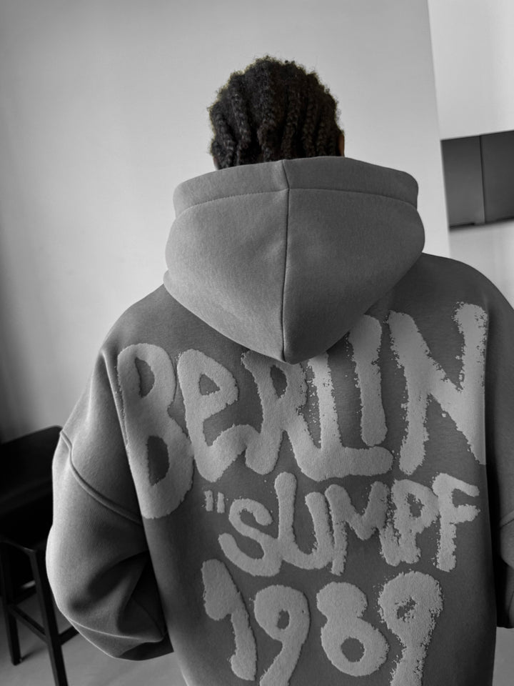 Oversize Berlin "Sumpf" Hoodie - Anthracite