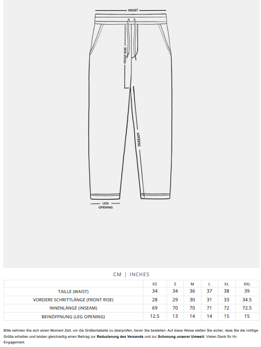 Sweatpants - Lapis Blue