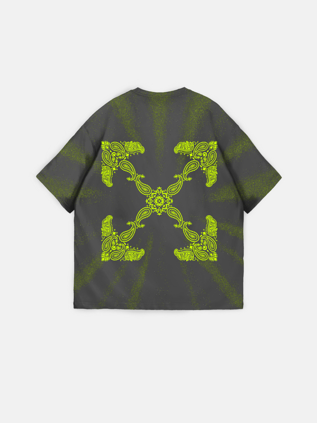 Oversize 'Sacred' T-Shirt - Anthracite