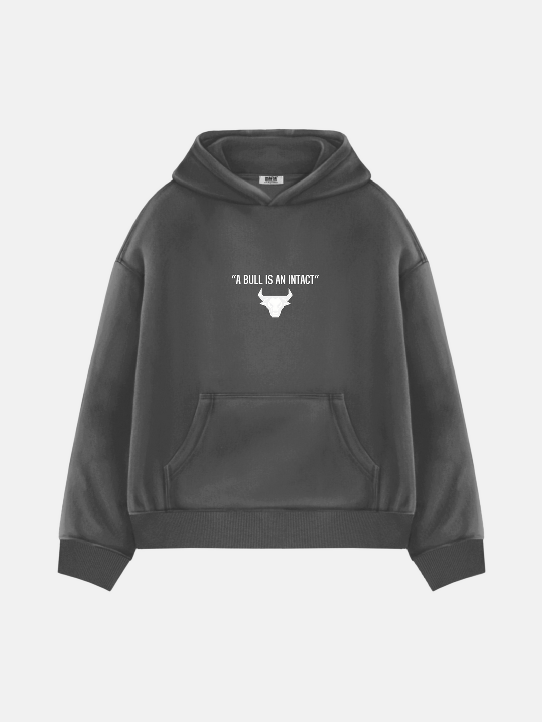 Oversize Bull Hoodie - Anthracite