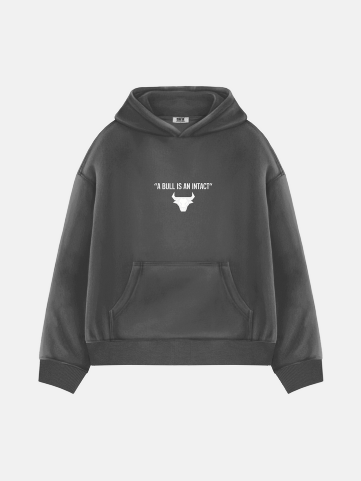 Oversize Bull Hoodie - Anthracite
