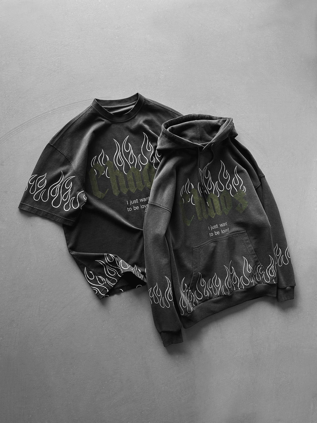 Oversize Chaos Tee - Washed