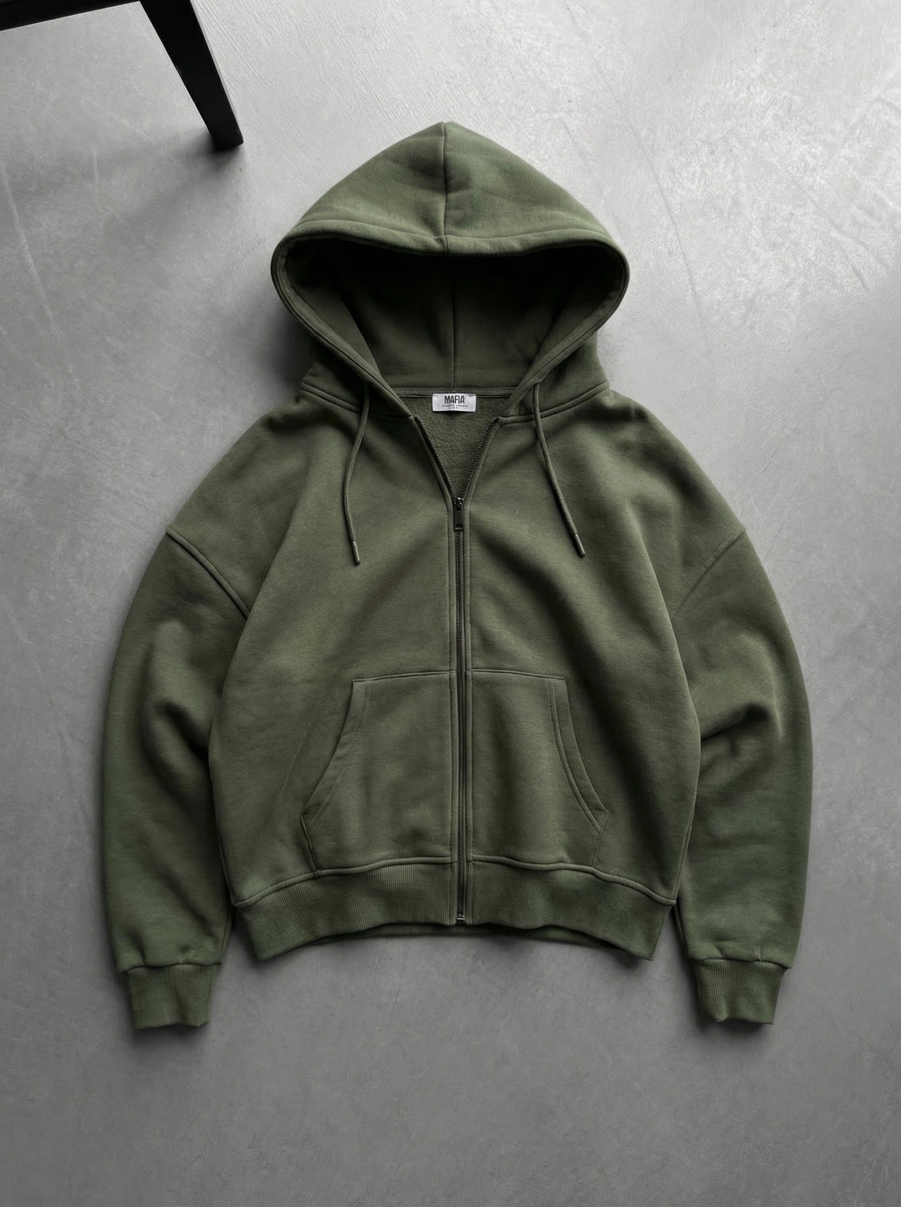 トップス MASU 22AW CLOVER PILE ZIP-UP HOODIE 46 MASU(エムエーエスユー)のMB ZIP-UP HOODIE BLACKの通販｜PALETTE art