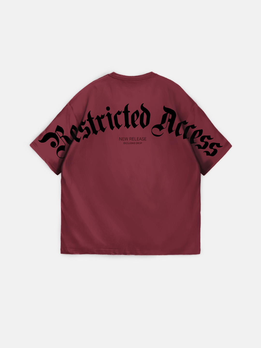Oversize 'Restricted Access' T-Shirt - Port Royale