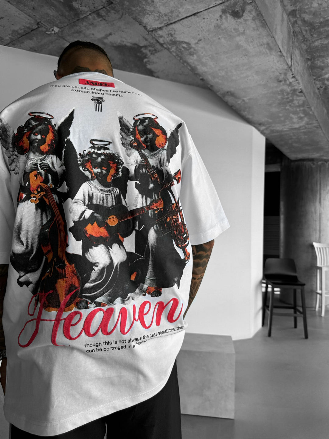 Oversize Heaven T-shirt - White