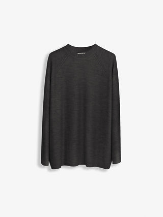 Slim Fit Knit Sweater - Anthracite