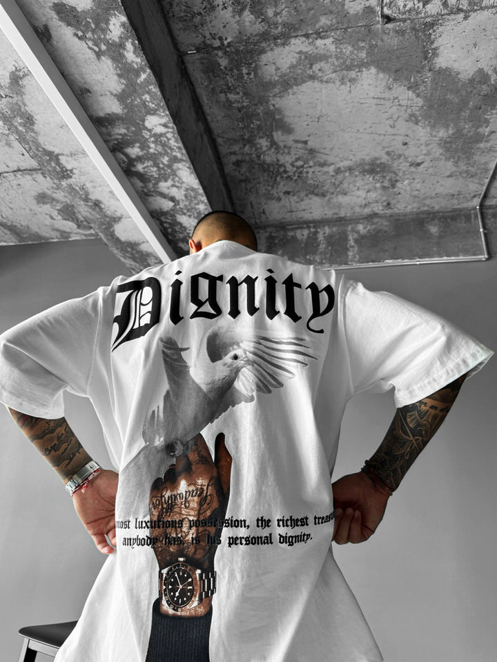 Oversize Dignity T-shirt - White