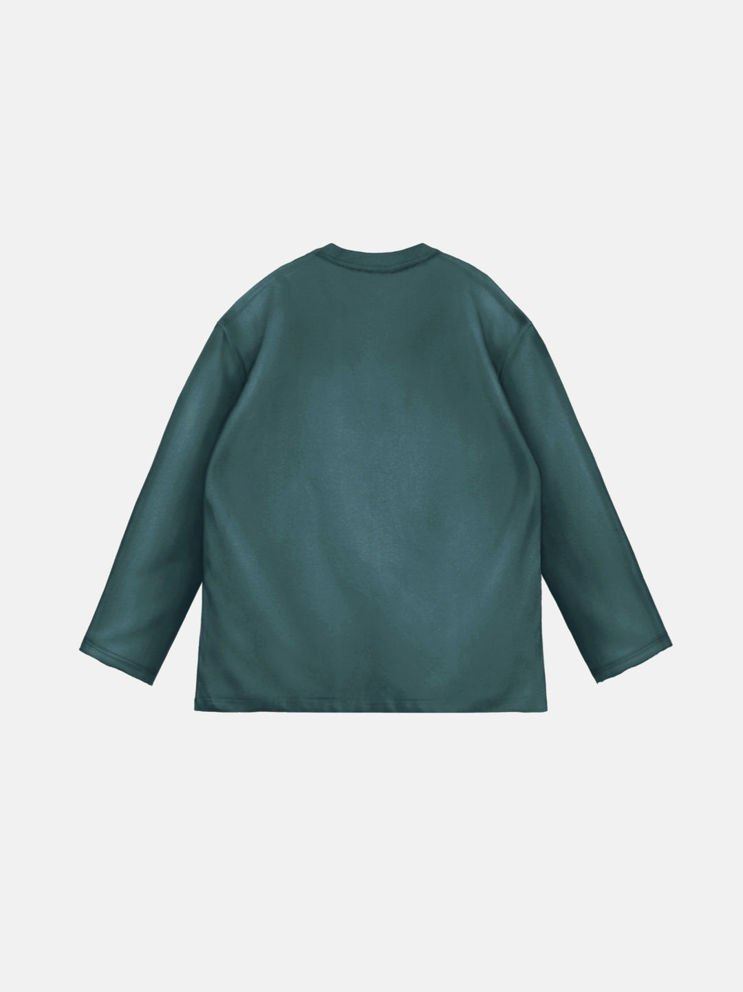 Loose Fit Basic Sweater - Petrol