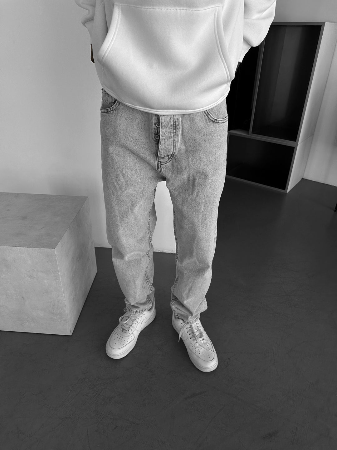 Baggy Jeans - Grey