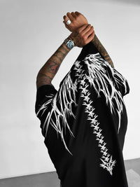Oversize Hell T-shirt - Black