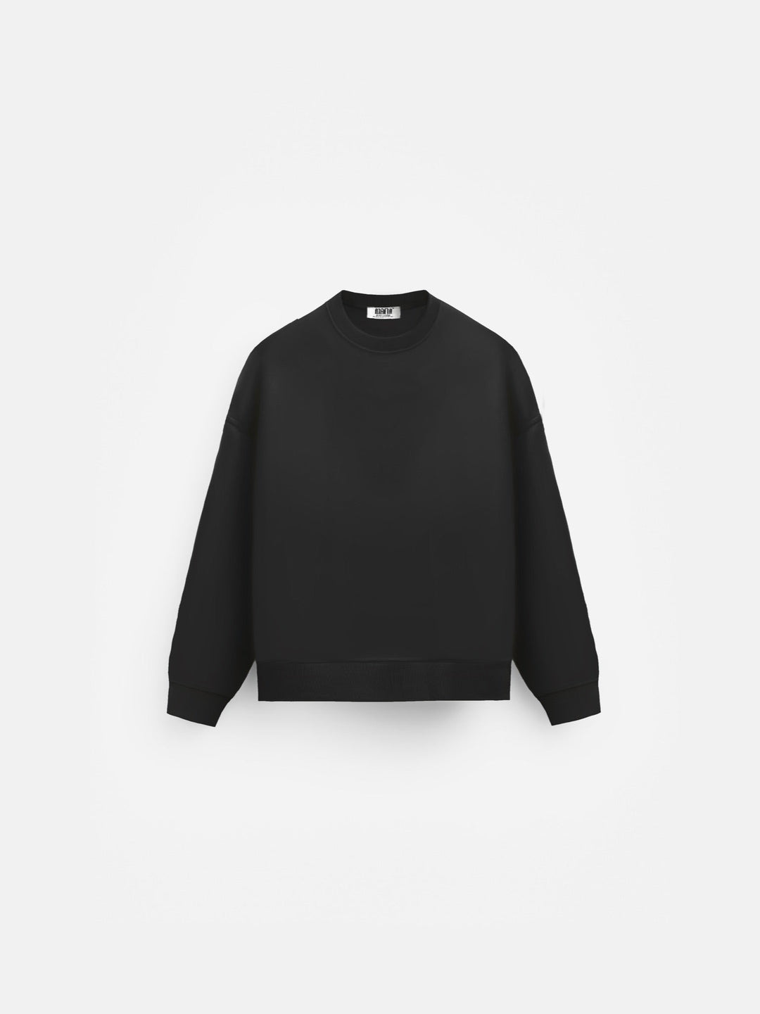 Oversize Basic Sweater - Black