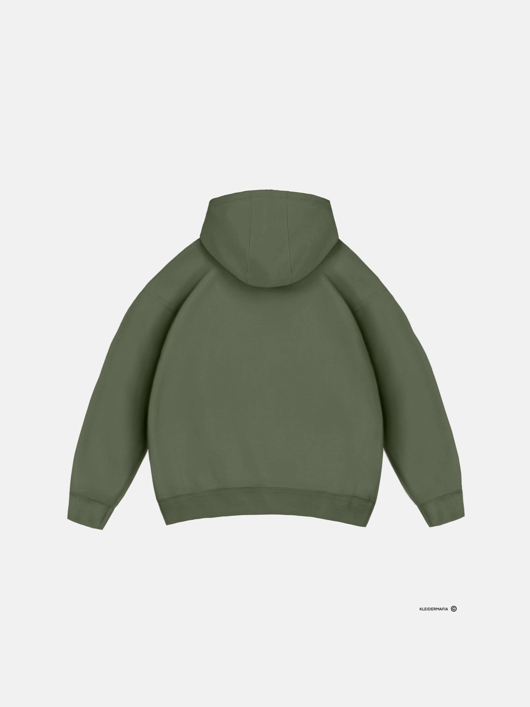 Oversize Basic Hoodie - Four Leaf Clover