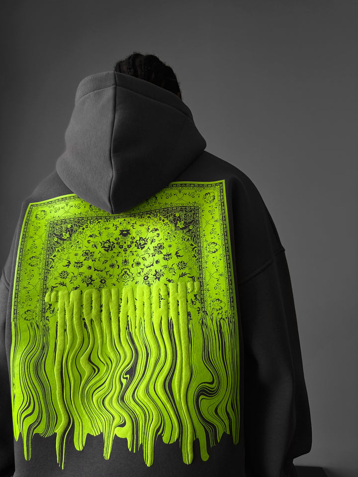 Oversize Monarch Hoodie - Anthracite