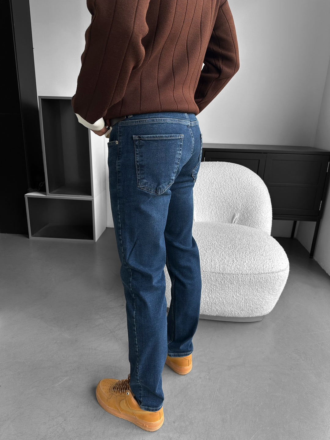 Regular Fit Jeans - Dark Blue