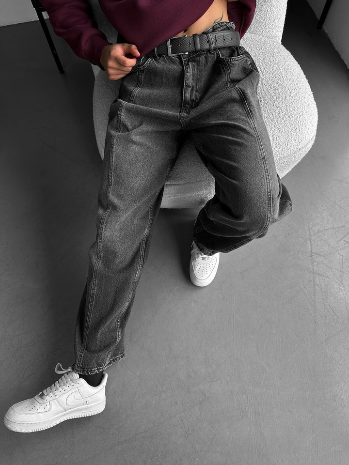 Front Line Baggy Jeans - Anthracite