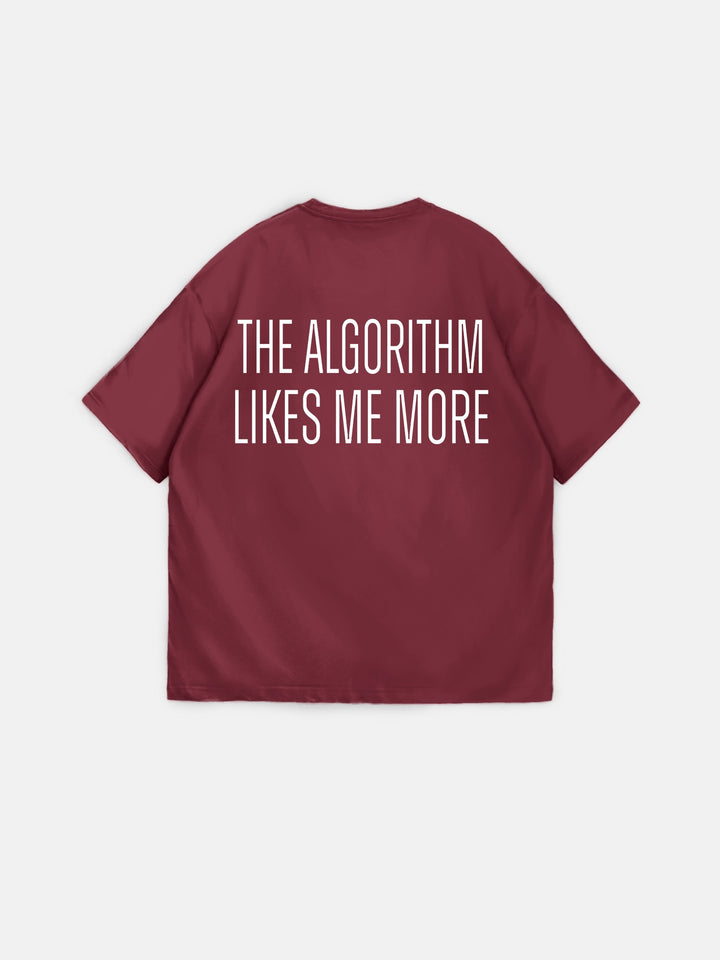 Oversize "Algorithm" T-Shirt - Port Royale