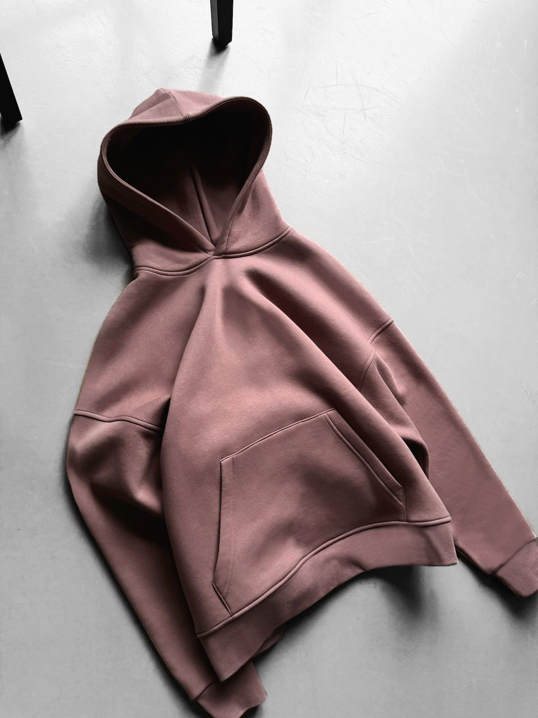 Oversize Basic Hoodie - Antler