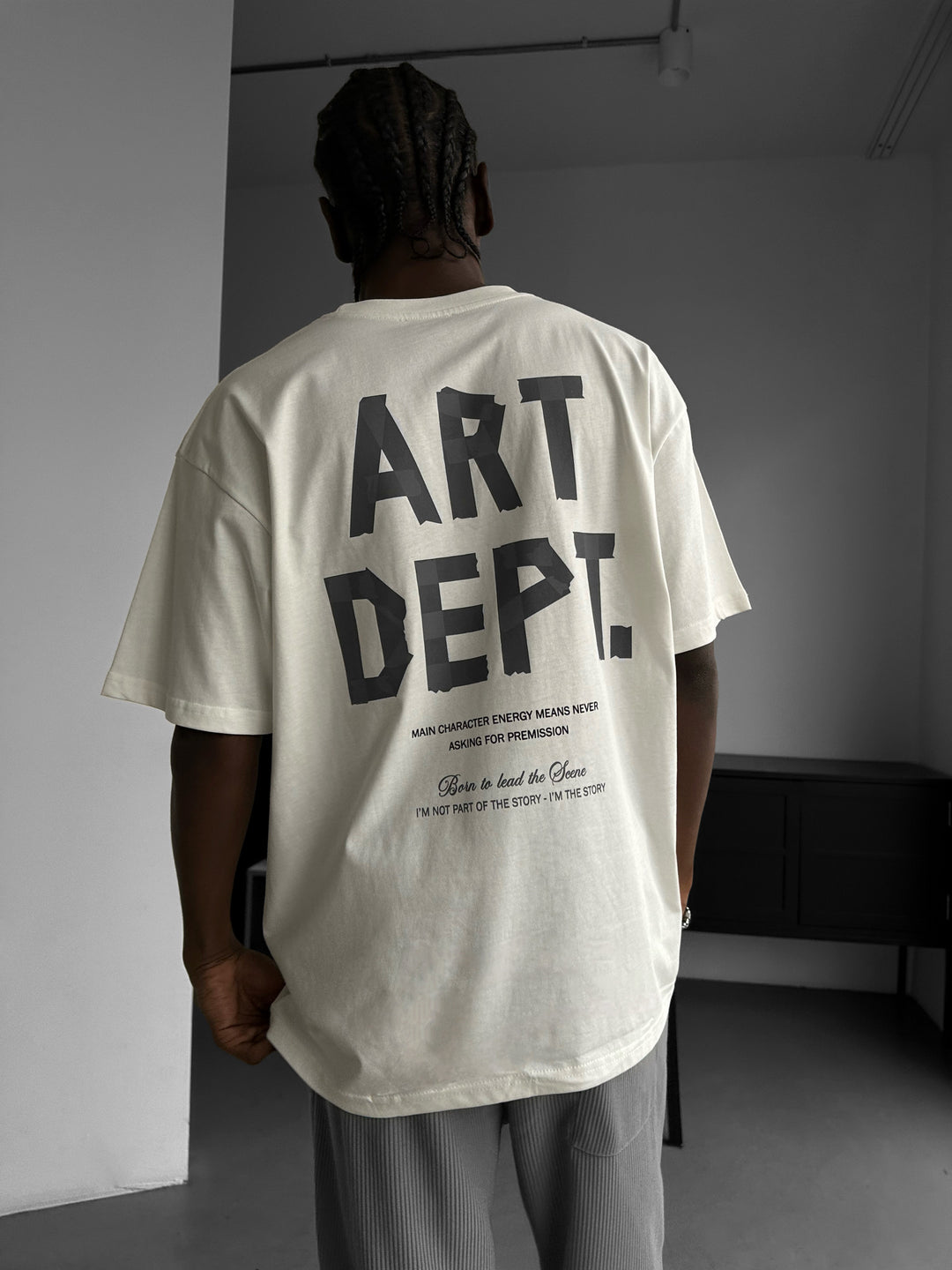 Oversize Art Dept. T-shirt - Ecru