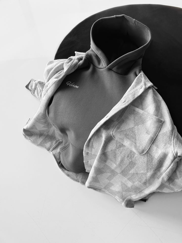 Oversize Pocket Shirt - Grey