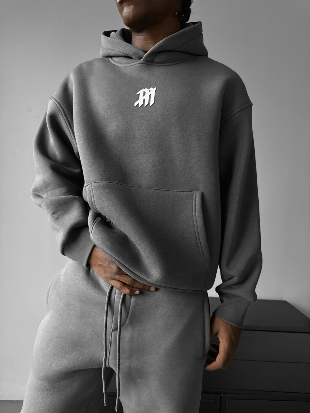 Oversize Mouse Hoodie - Anthracite