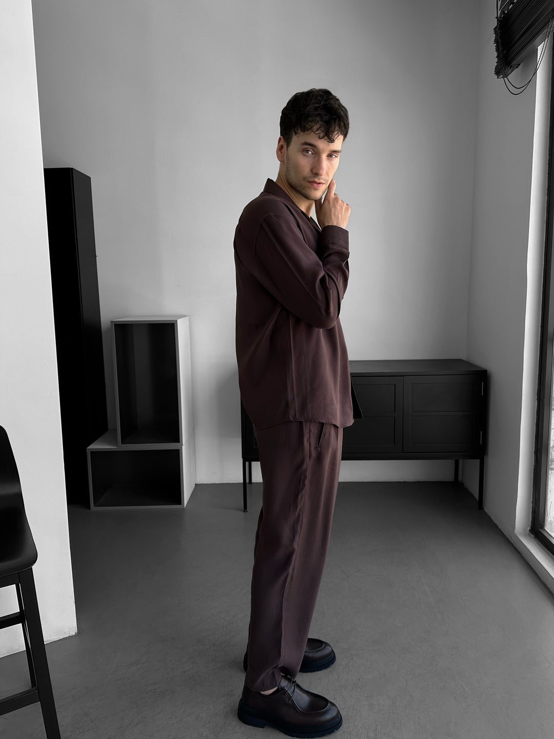 Regular Fit Shirt - Brown