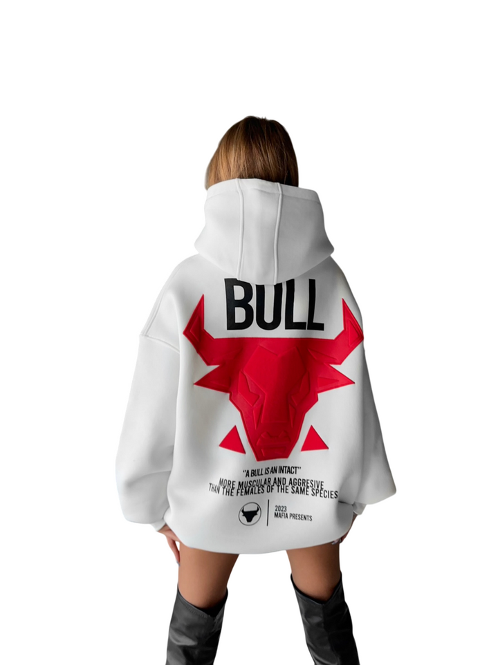Oversize Bull Hoodie - Off White