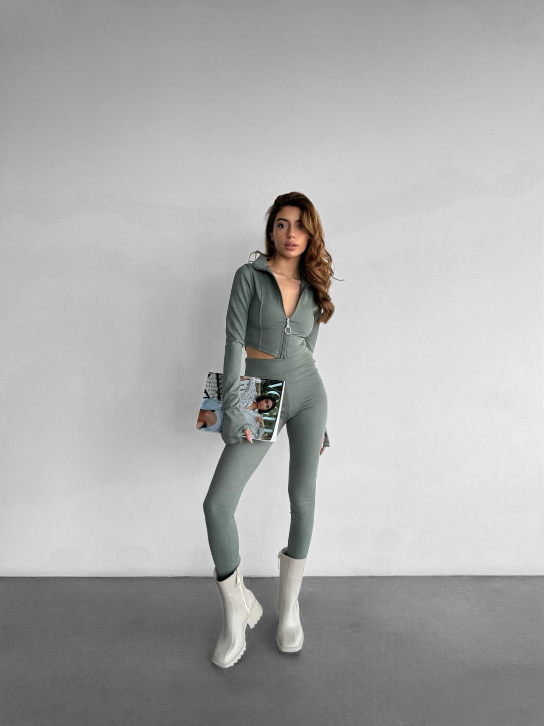 Yoga Leggings - Khaki