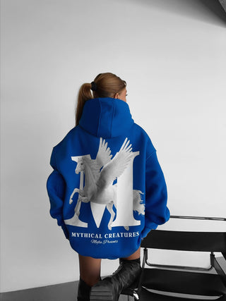 Oversize Flying Horse Hoodie - Saks
