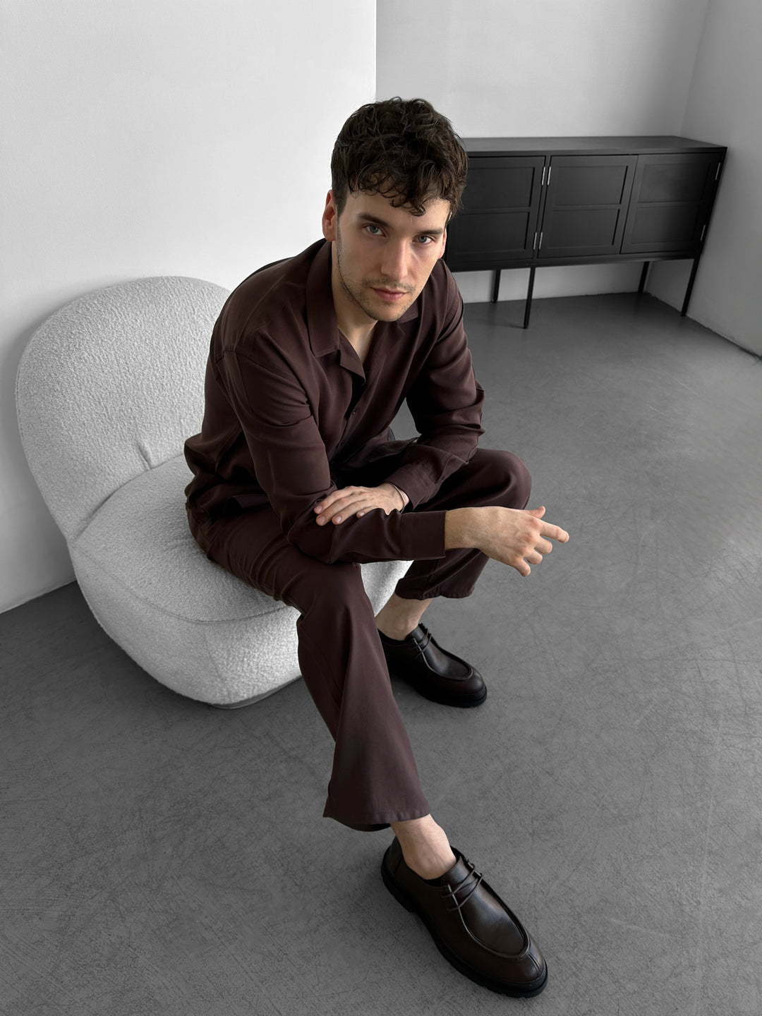 Regular Fit Shirt - Brown