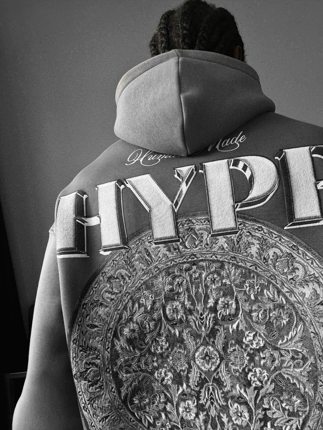 Oversize Hype Hoodie - Anthracite