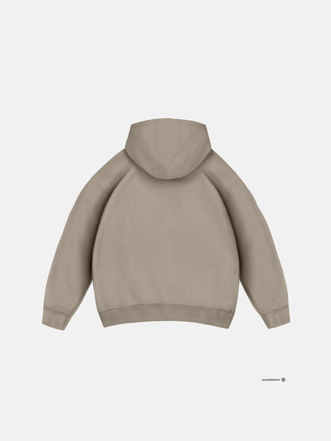 Oversize Basic Hoodie - Simply Taupe