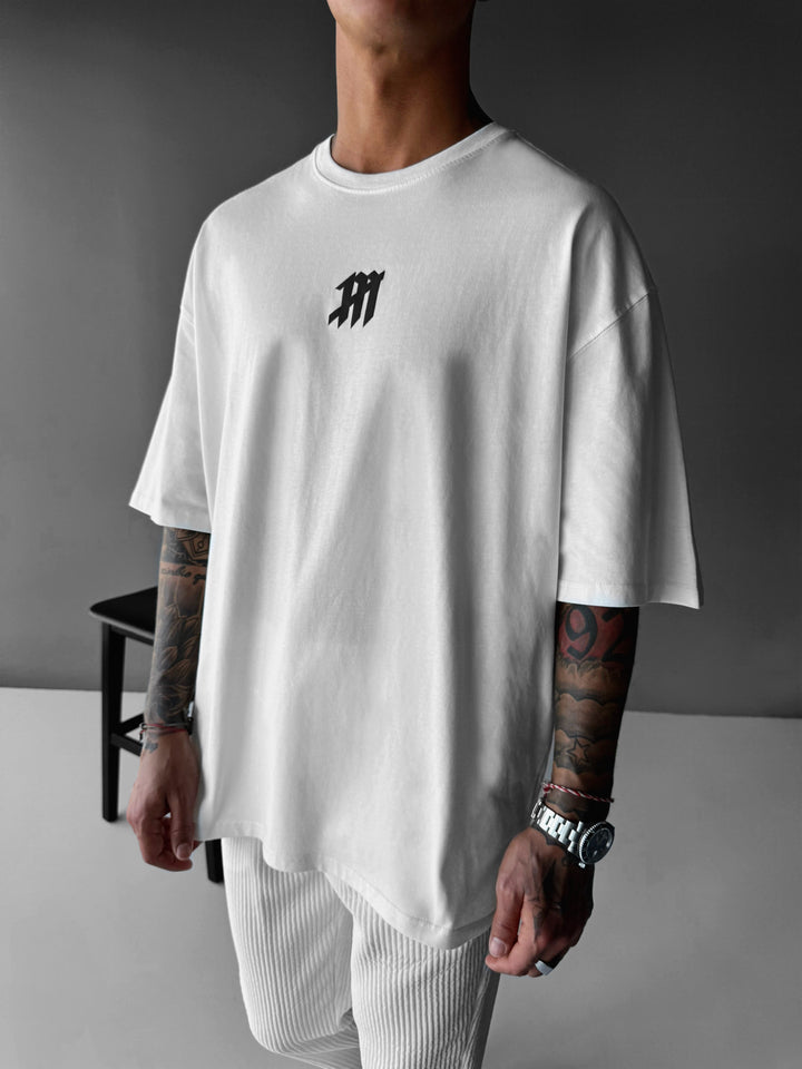 Oversize Mouse T-shirt - White and Black