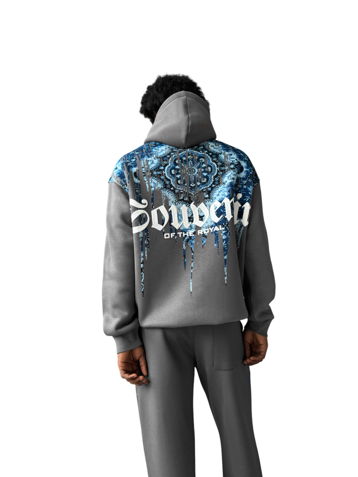 Oversize Souvenir Hoodie - Anthracite