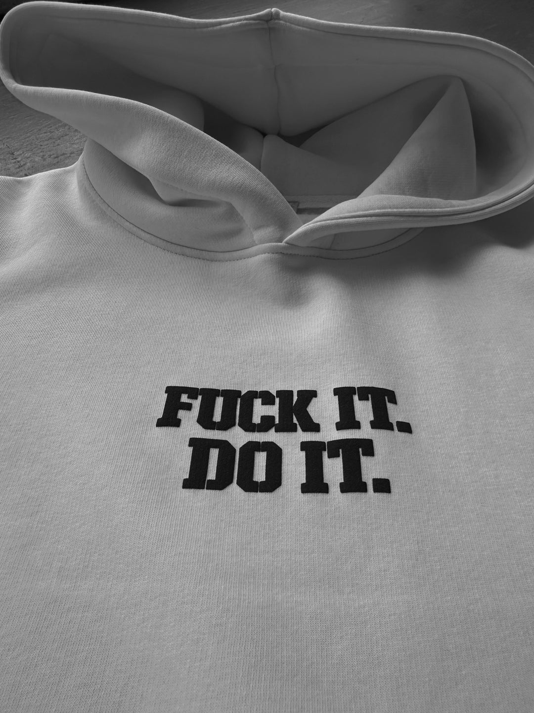 Oversize Do It Hoodie - Ecru