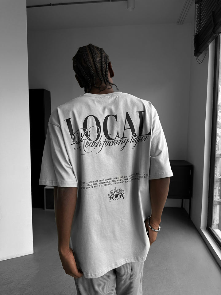 Oversize Local T-shirt - Grey