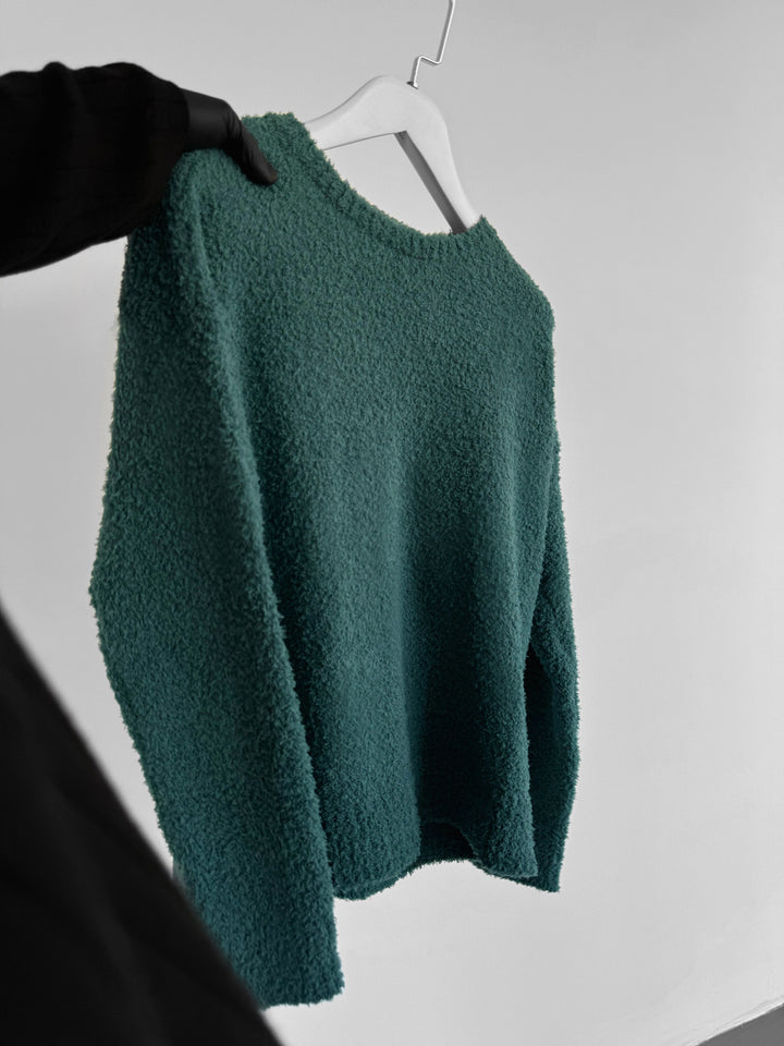 Oversize Plush Pullover - Tapestry