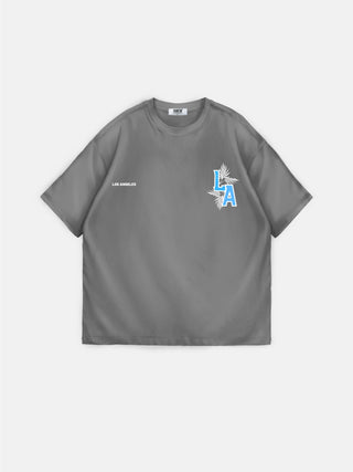 Oversize LA Palm Leaves Tee - Ultimate