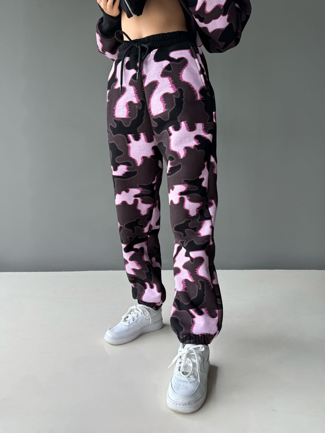 Women Camouflage Sweatpants - Lila