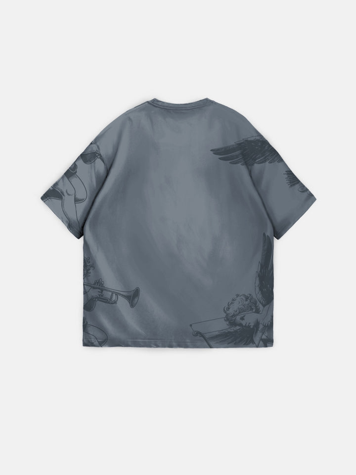 Oversize Guardian Angels T-Shirt - Stormy Weather