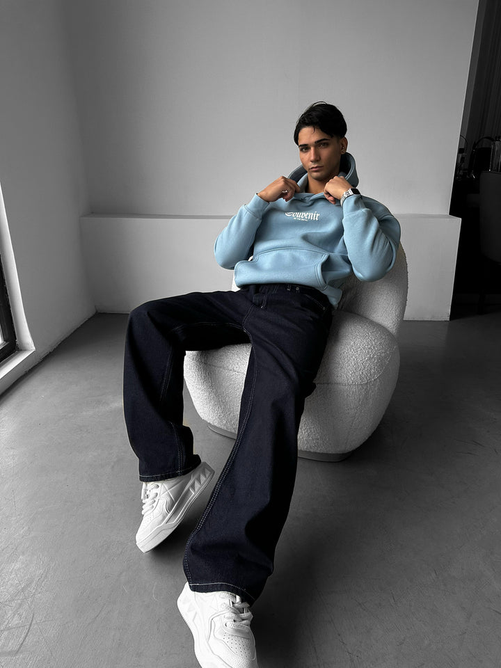 Relax Baggy Jeans - Dark Blue