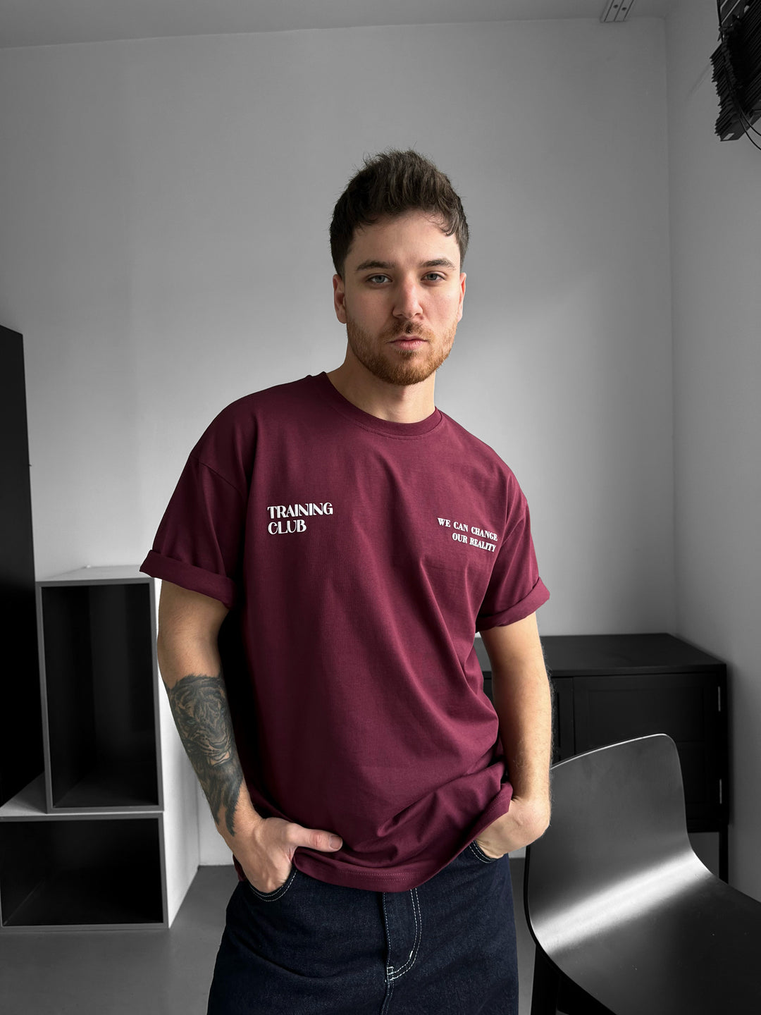 Oversize Training Club T-Shirt - Port Royale