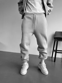 Basic Jogger - Light Grey Melange