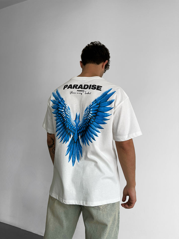 Oversize Paradise T-Shirt - Ecru