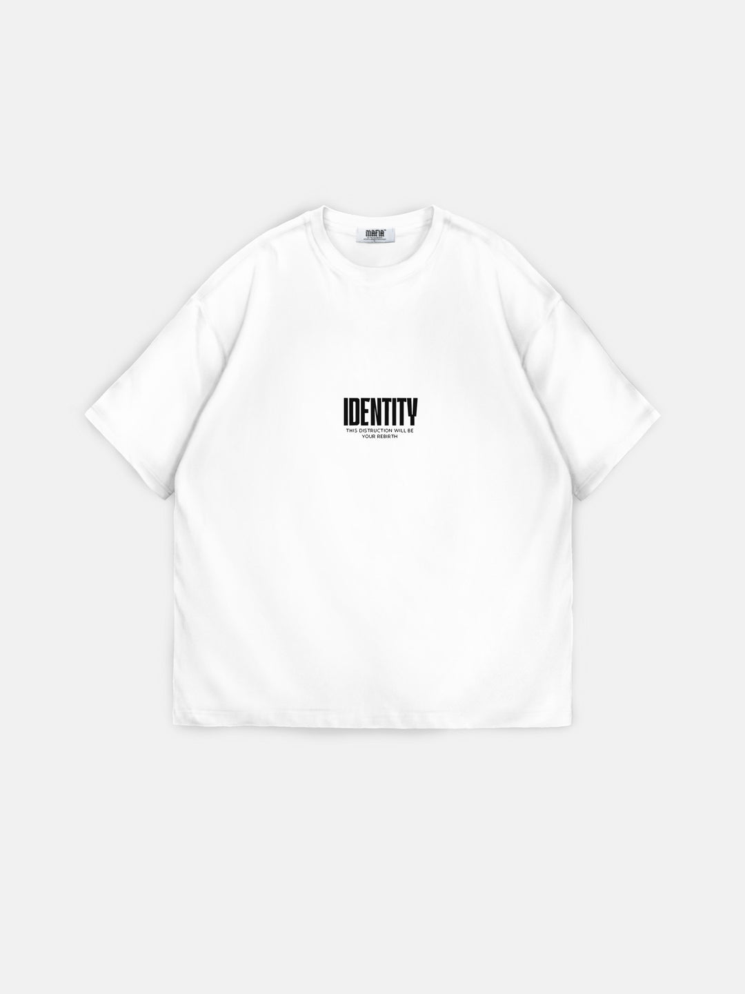 Oversize Identity T-shirt - Ecru